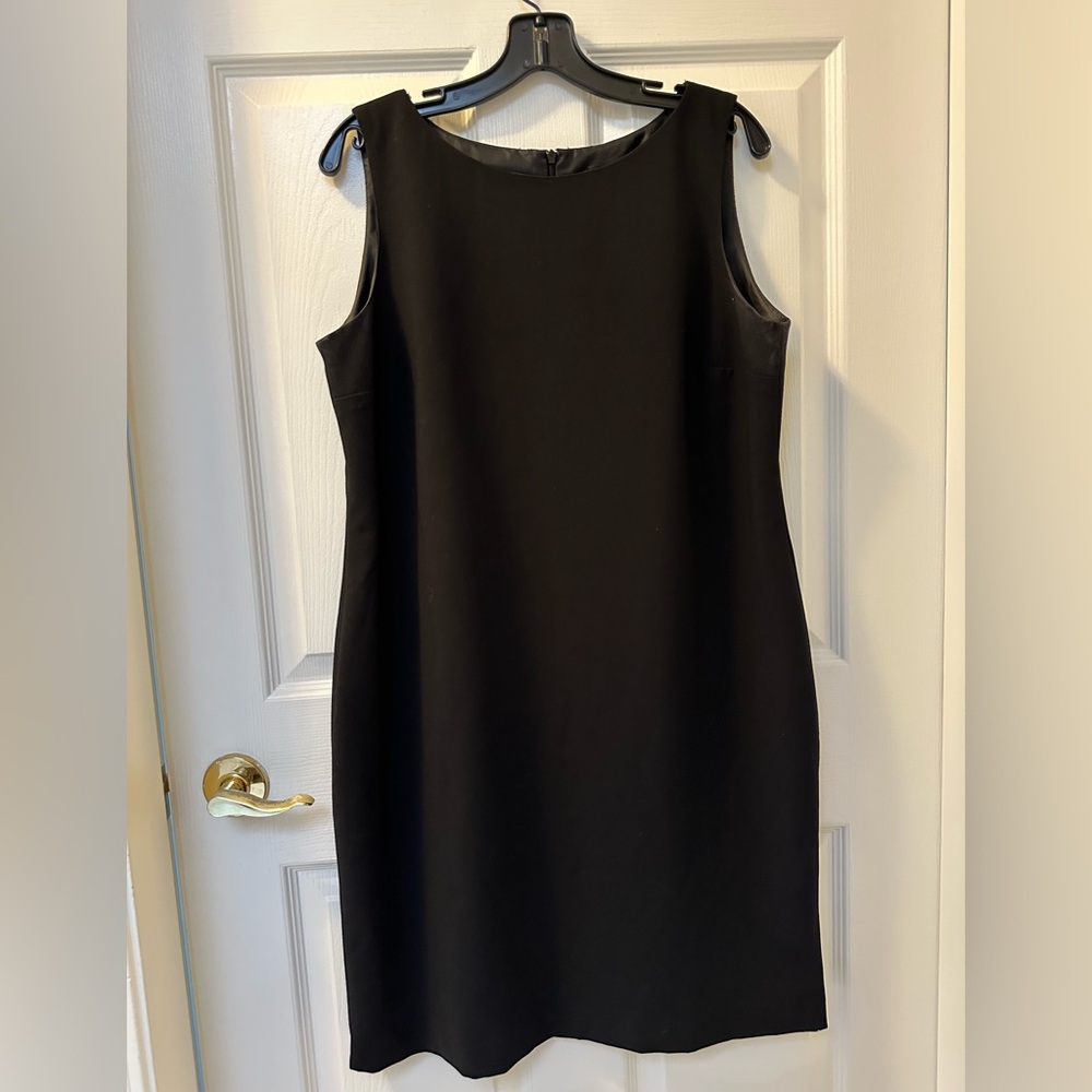 Louben Classic Black Sheath Dress